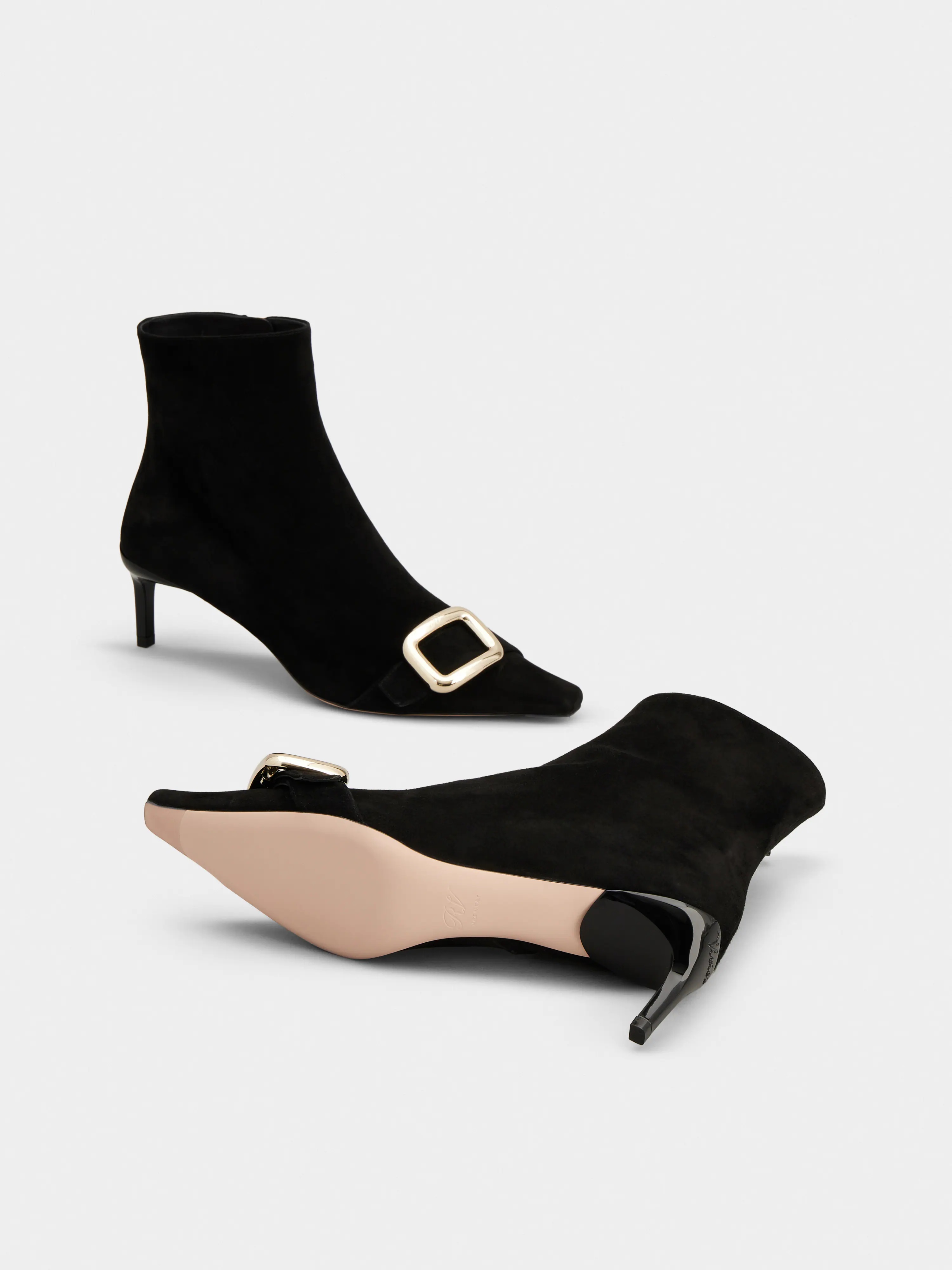 Viv' Canard Booties in suede - 6