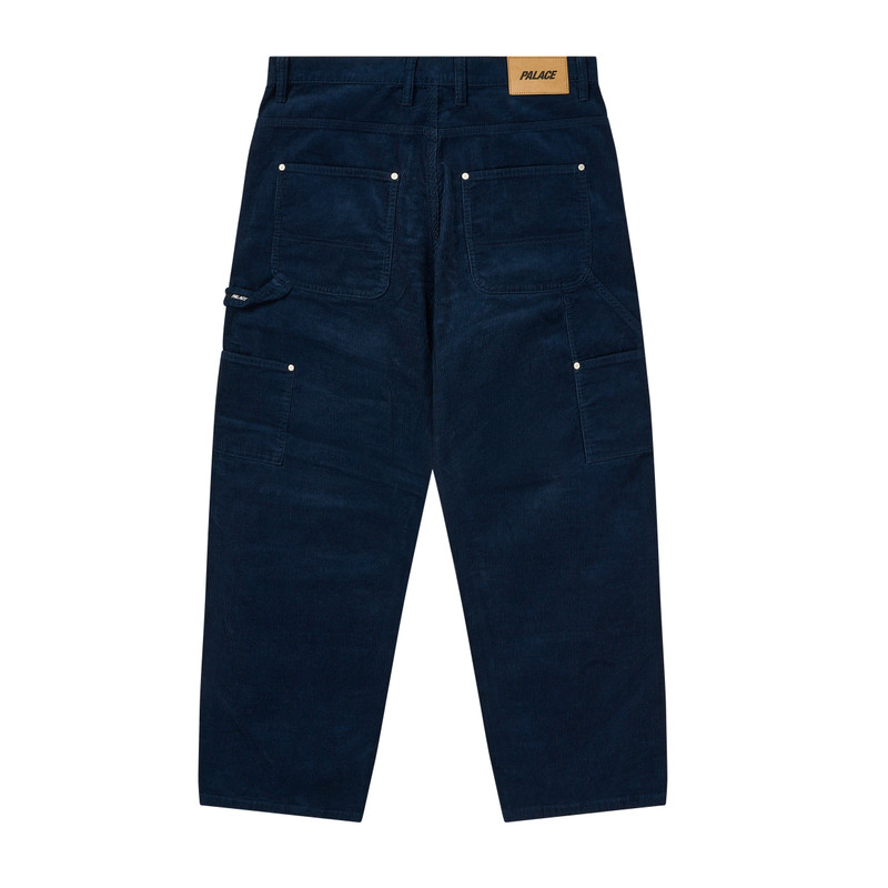 PALACE NEEDLE CORD DOUBLE KNEE PANT NAVY outlook