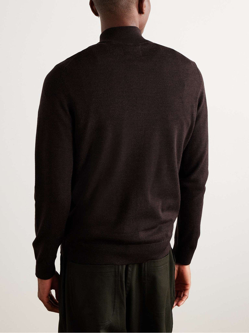 Sergio 6605 Wool Half-Zip Sweater 3