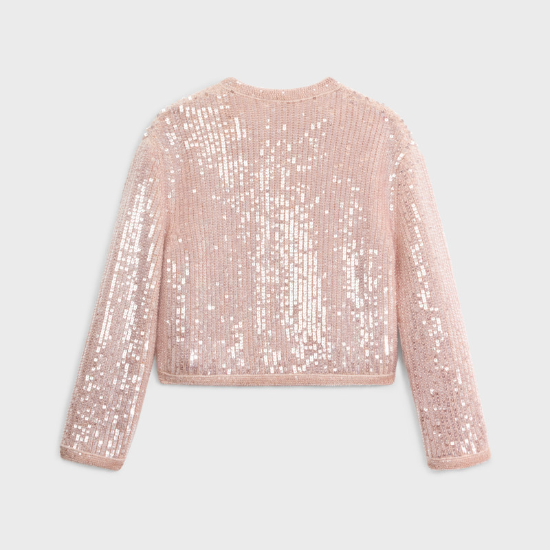 CELINE Embroidered mohair cardigan outlook