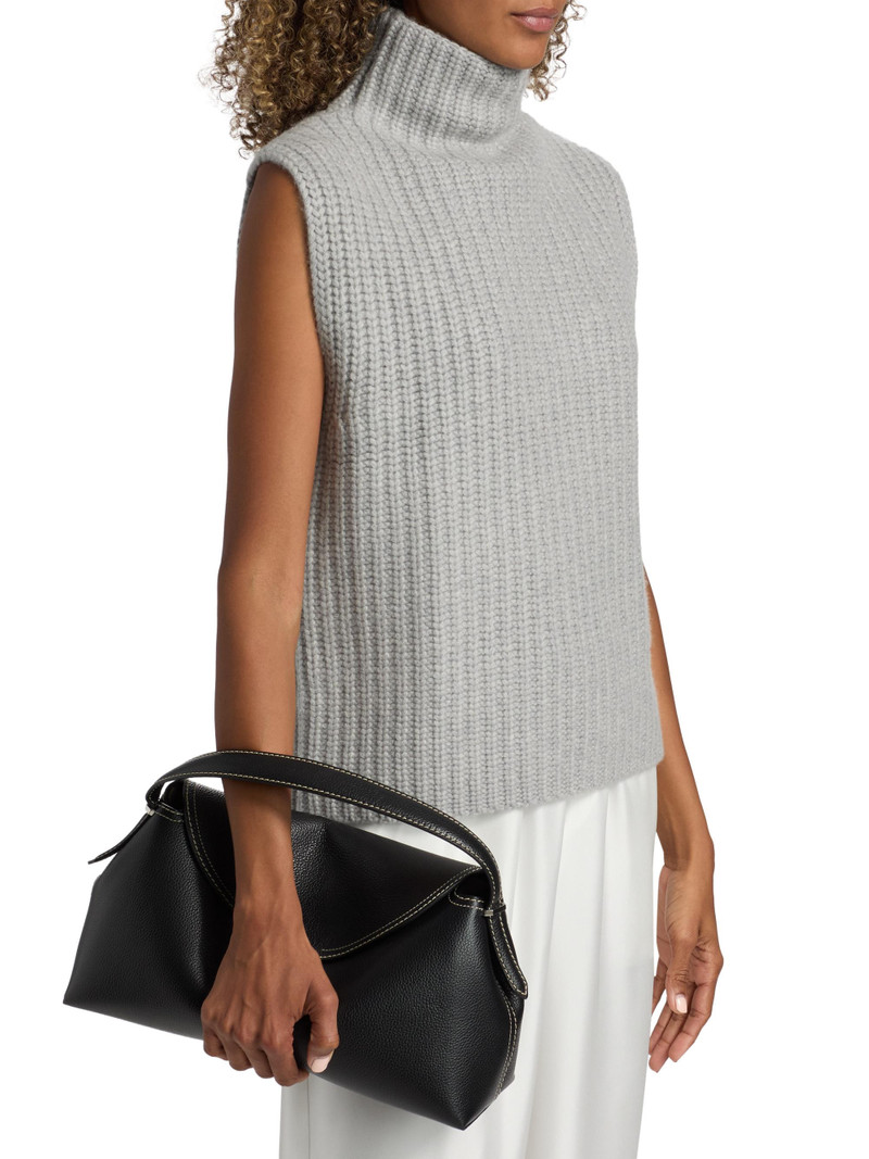 Women's Jocelyne Cashmere Vest - Dove Grey 4
