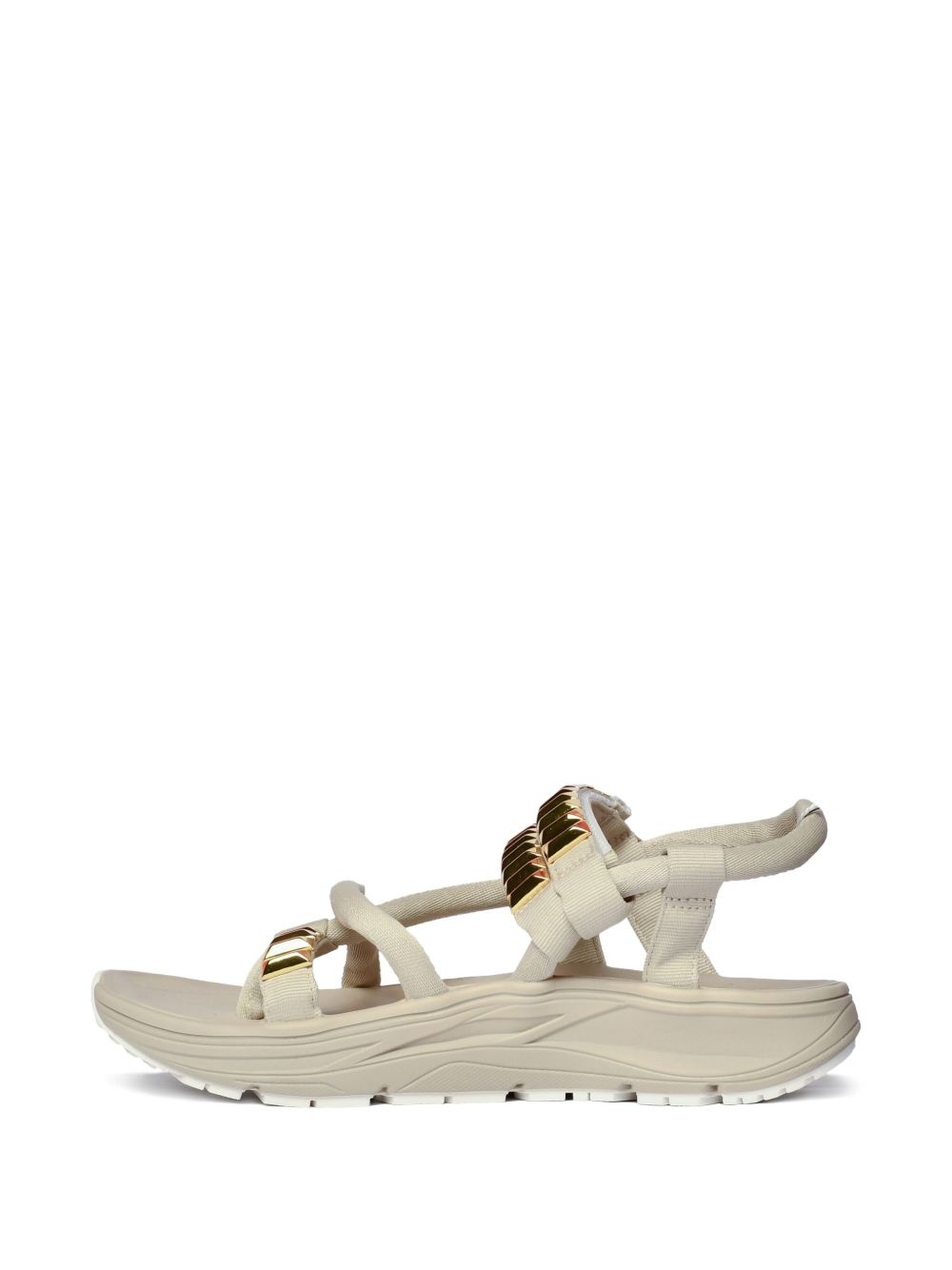 cross-strapped sandals - 2