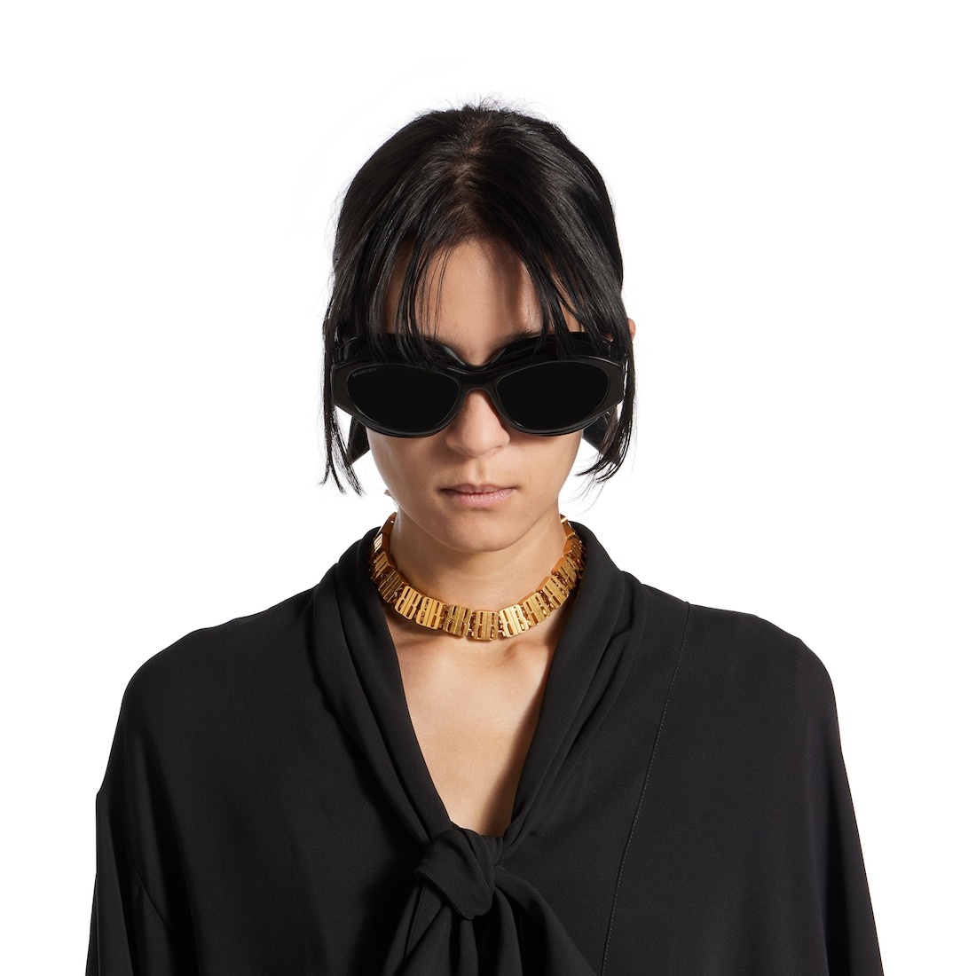 Women's Nano Link Necklace in Gold - 4
