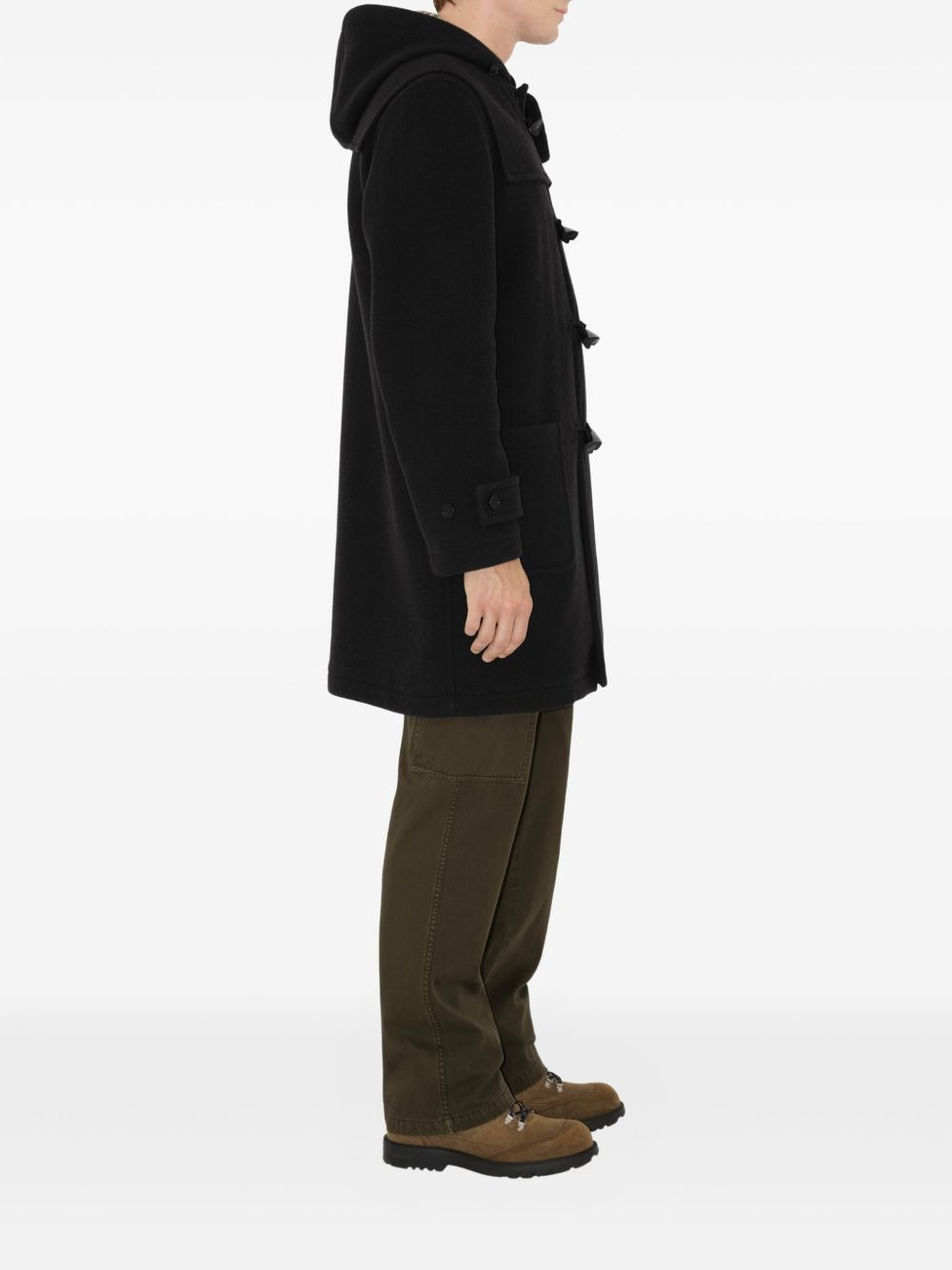 wool duffle coat - 2