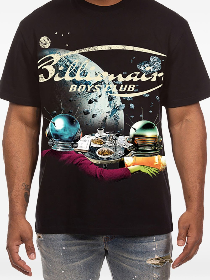 BILLIONAIRE BOYS CLUB Astroids knit T-shirt outlook