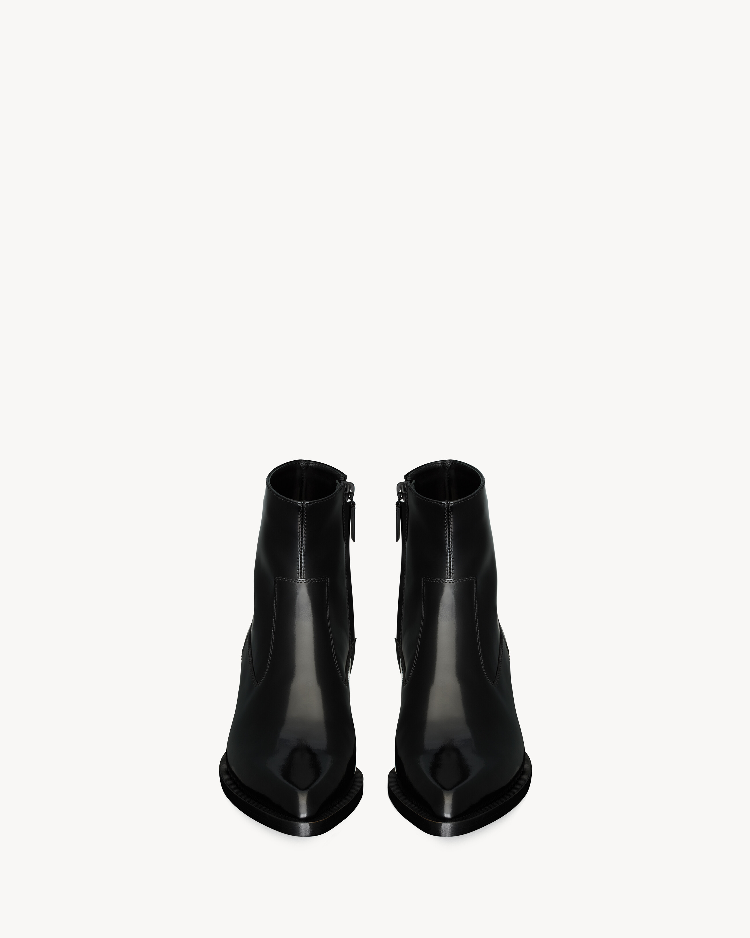 BEAT BOOTIES IN GLAZED LEATHER - 2