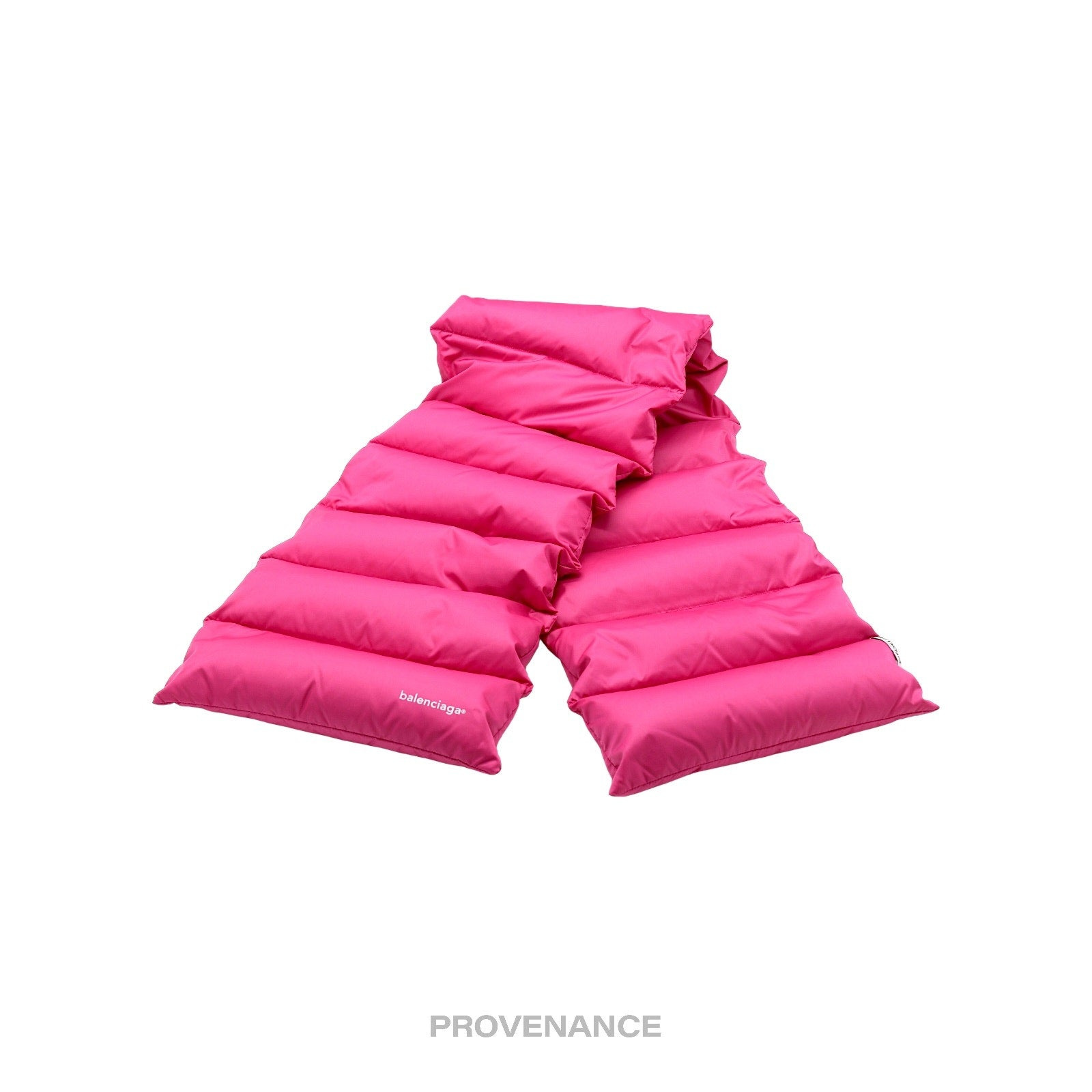 Balenciaga Puffer Down Scarf - Pink - 3