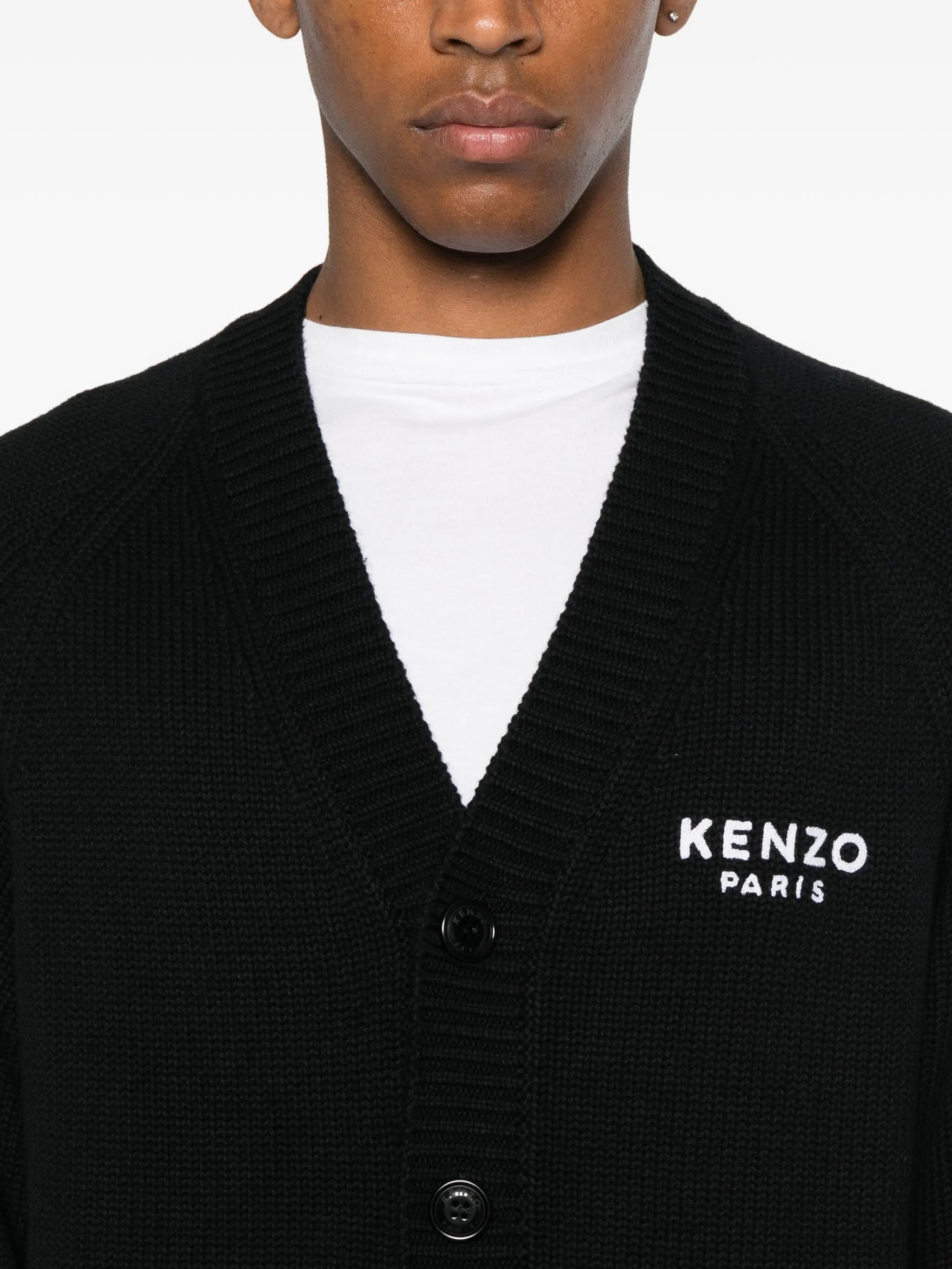 Kenzo Boke-flower Button-up Cardigan - 3