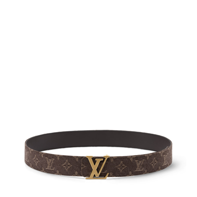 LV Initiales Monogram Denim 40mm Belt 1