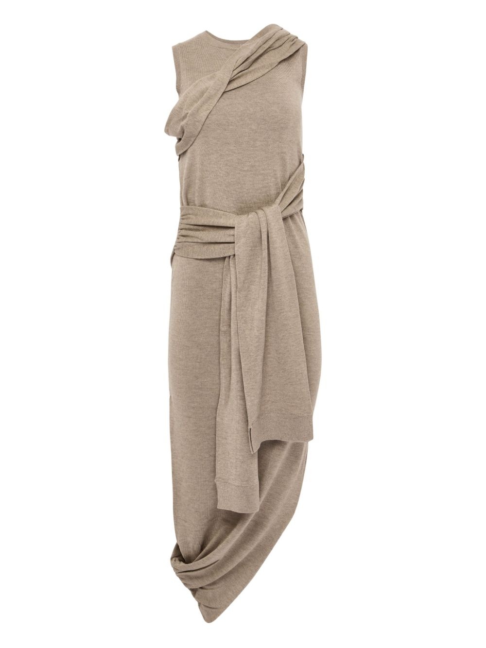sleeveless midi dress - 5