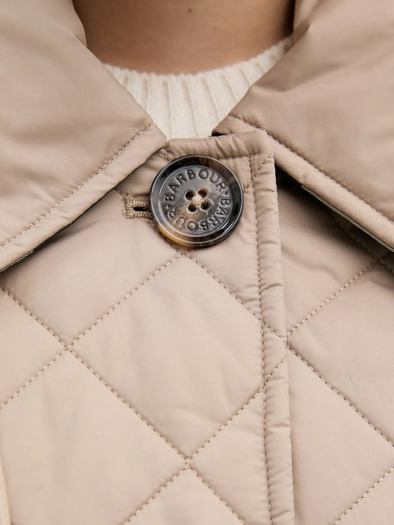 Cara quilted hooded coat 4