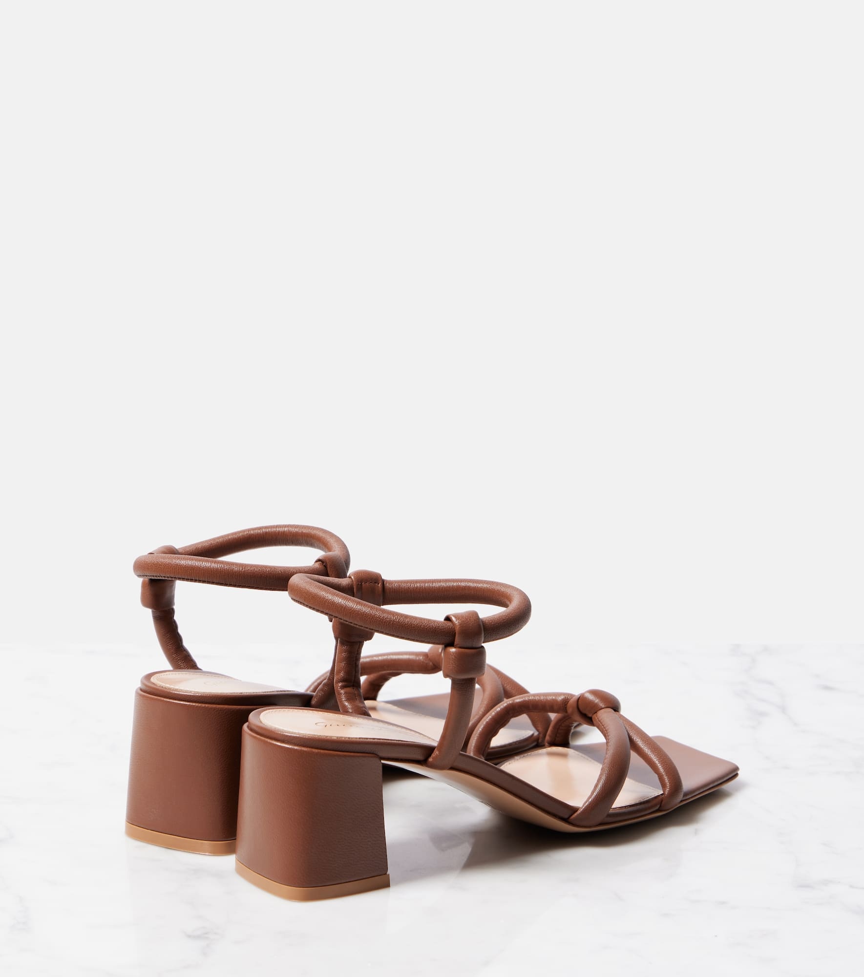 55 leather sandals - 2