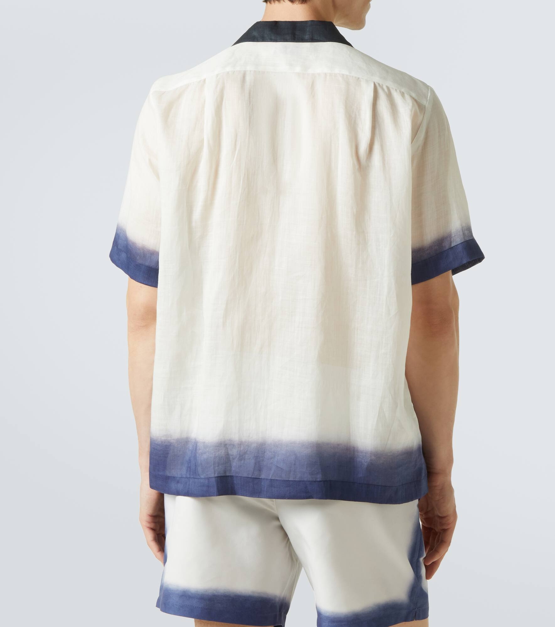 Embroidered bowling shirt - 4