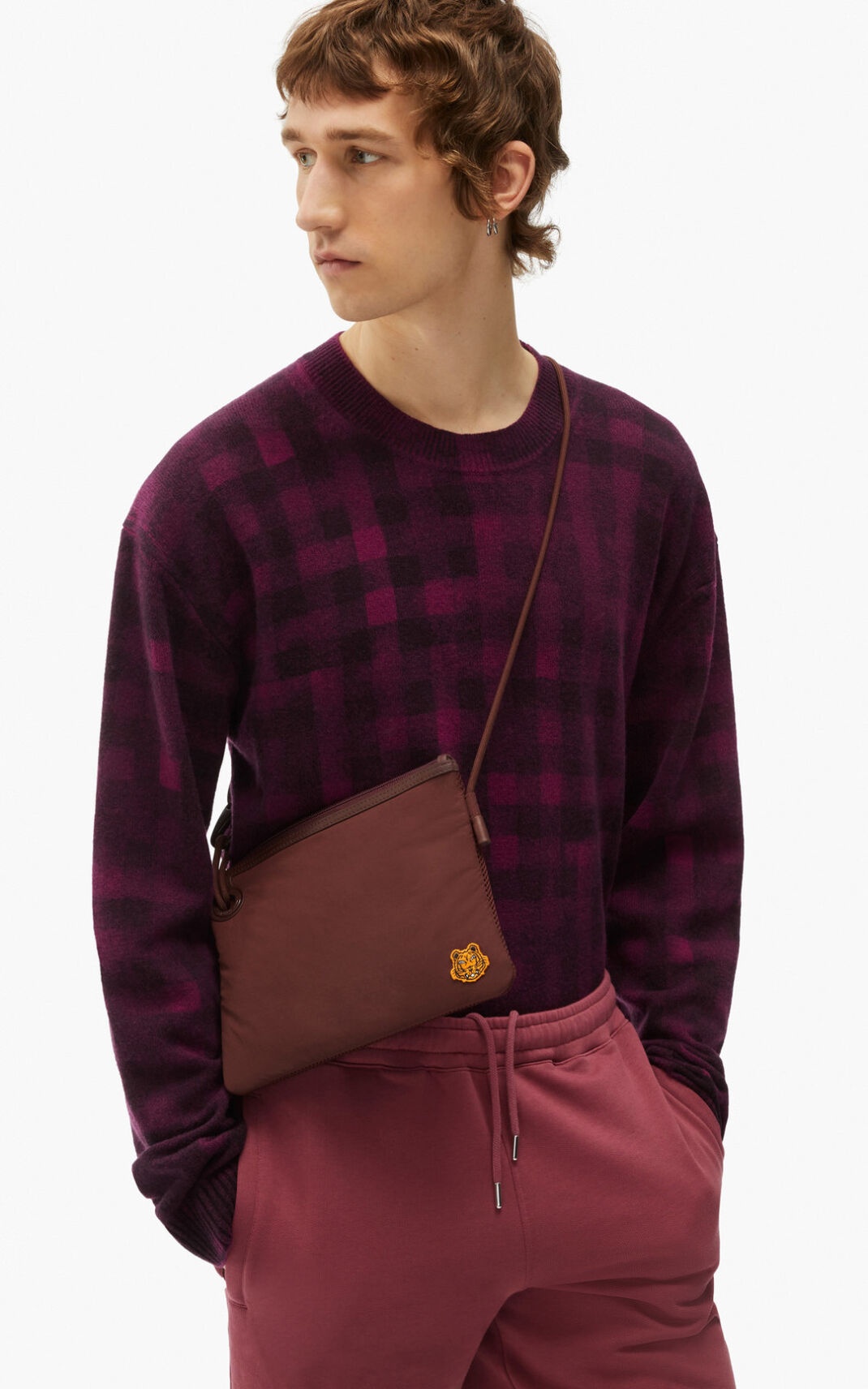 Tiger Crest bag with strap - 1