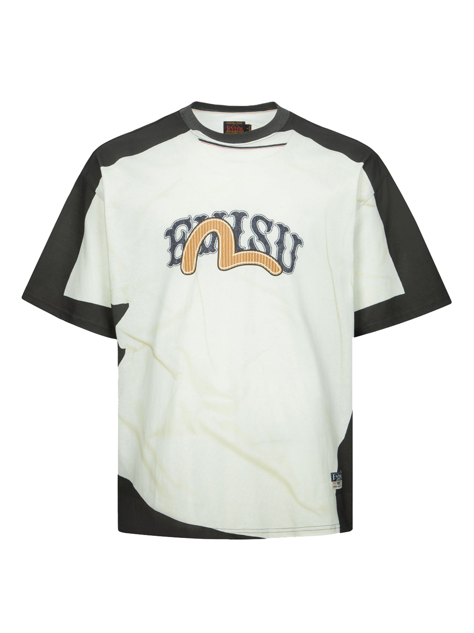 2-IN-1 LOGO AND SEAGULL PRINT LOOSE FIT T-SHIRT - 13