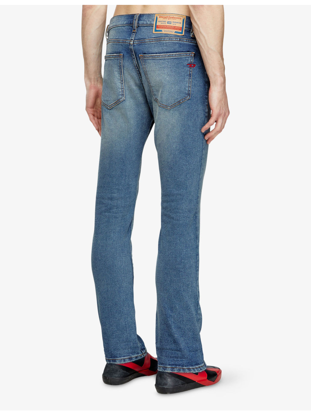 2019 D-Strukt Slim-Leg Stretch-Denim Jeans - 4