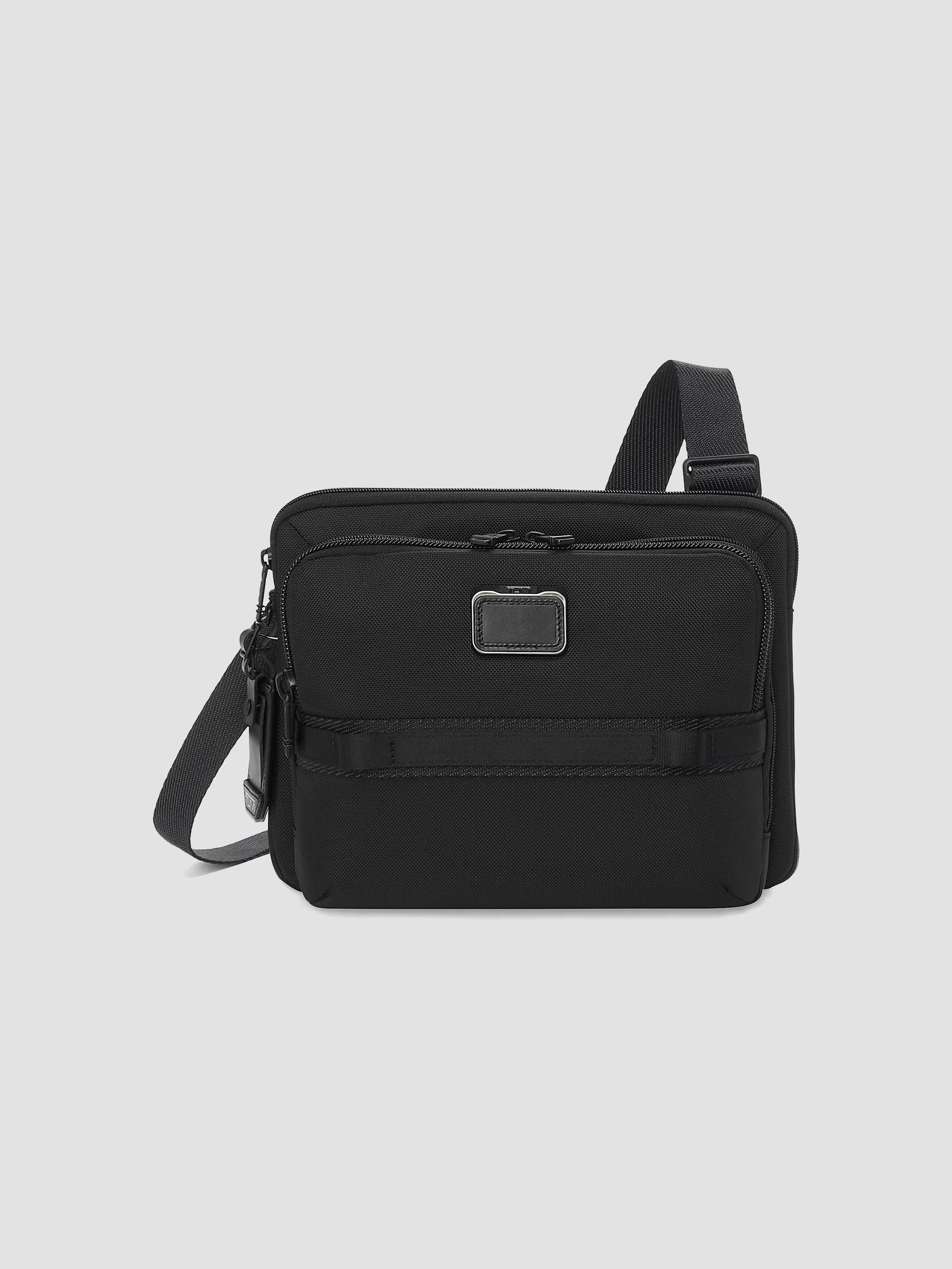 Men's Alpha Bravo Service Crossbody - Black - 1