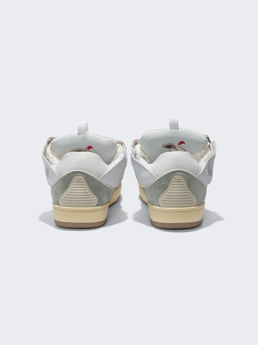 Exclusive Curb Sneakers White And Jade - 2