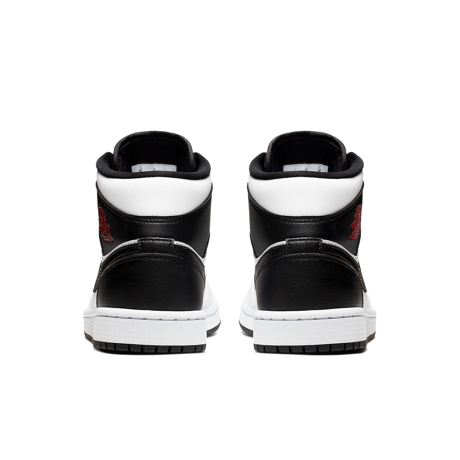 (WMNS) Air Jordan 1 Mid 'White Black' BQ6472-101 - 5