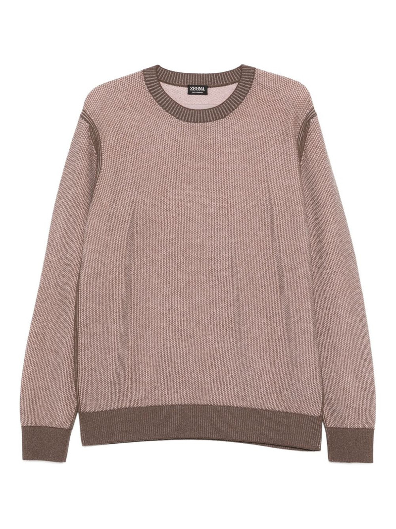 cashmere crew-neck sweater 1