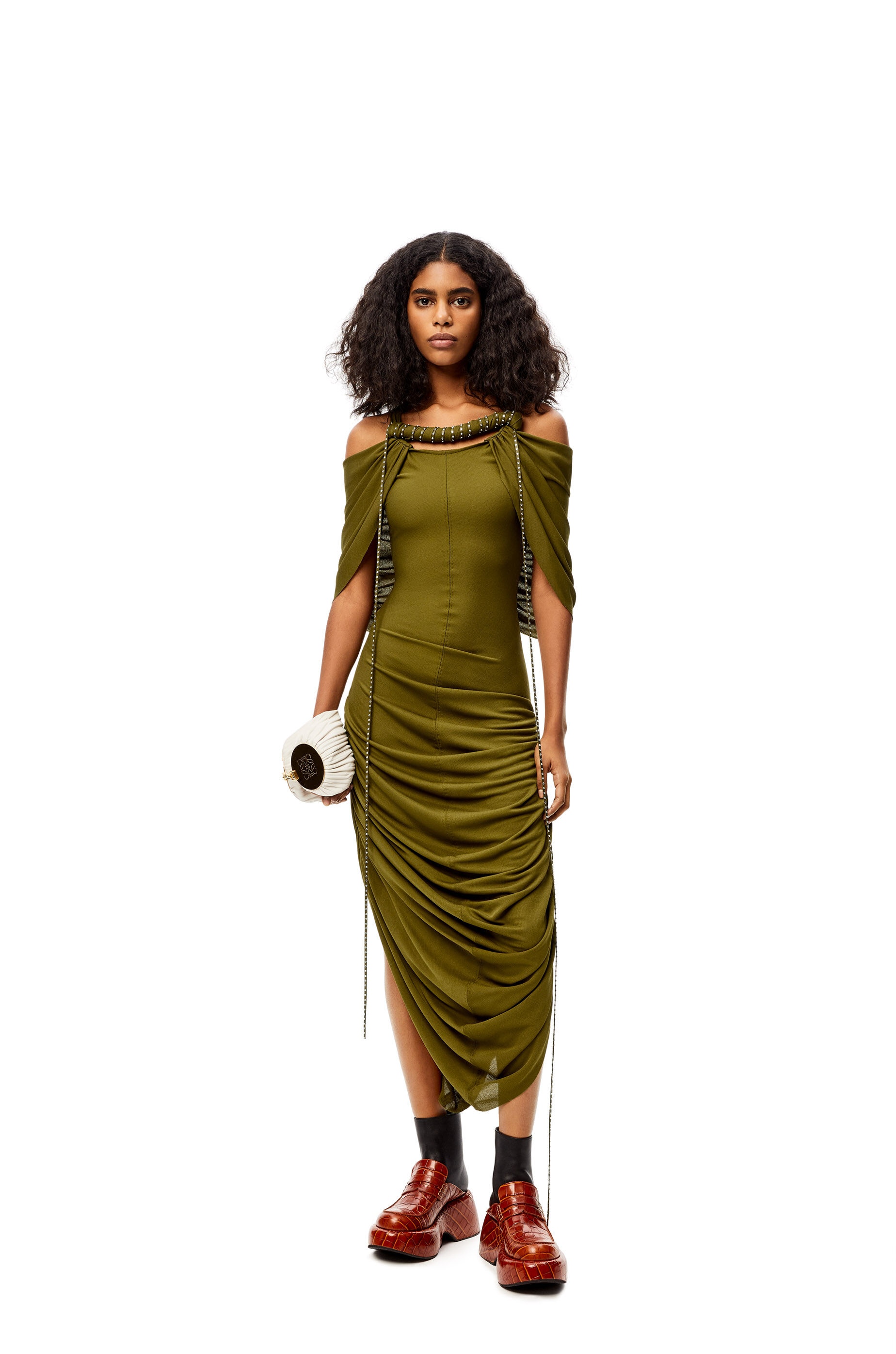 Off the shoulder long dress - 2