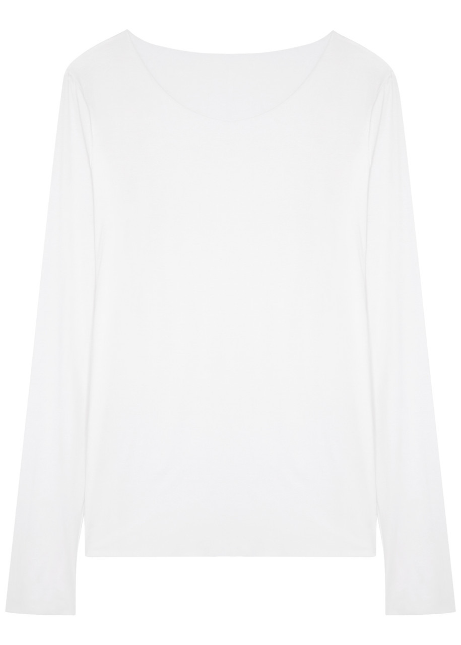 Aurora Pure stretch-jersey top - 1