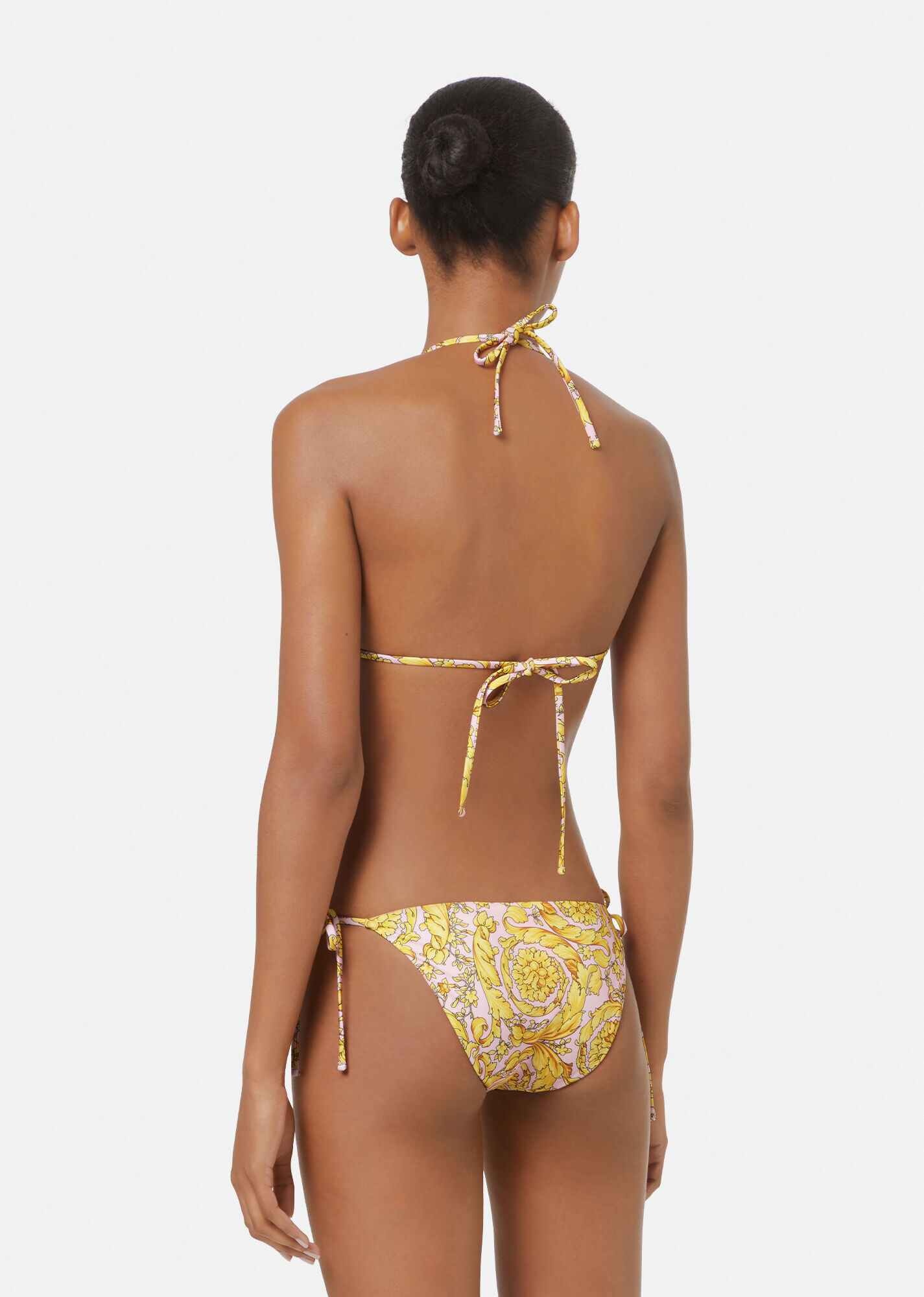 Barocco Print Bikini Bottom - 3