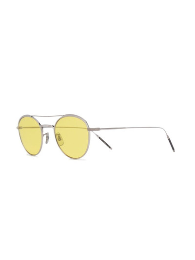 Oliver Peoples Takumi 2 double-bridge glasses outlook