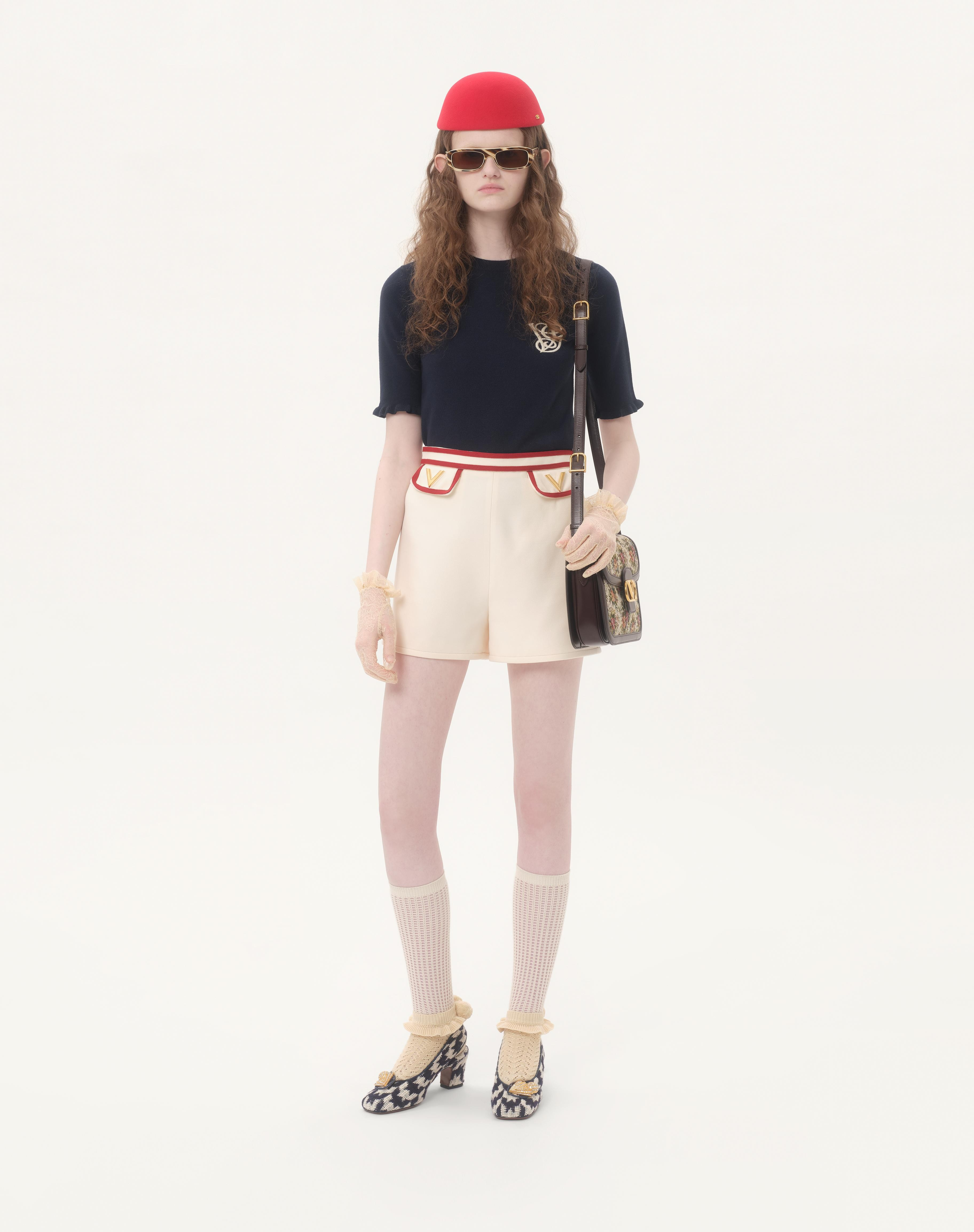 EMBROIDERED WOOL TOP - 2