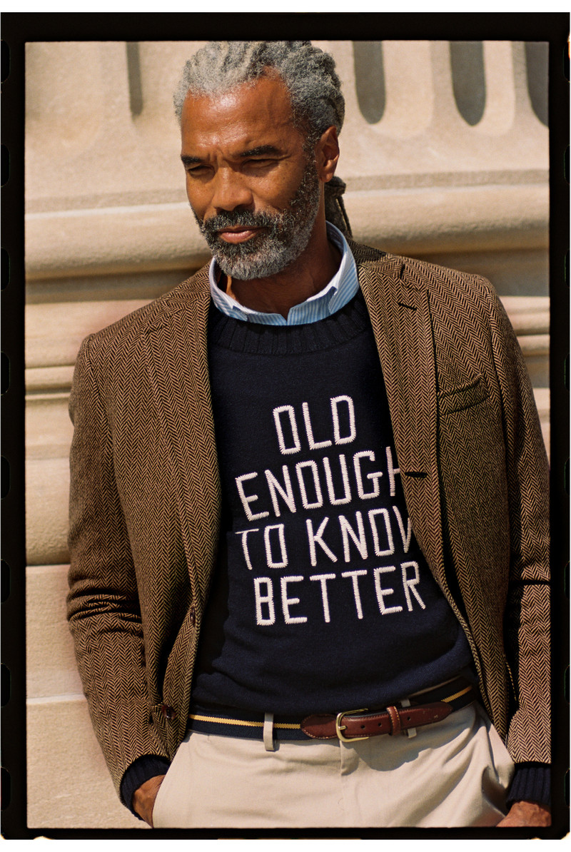 MADE-IN-USA BROWN & TAN HERRINGBONE LAMBSWOOL SPORT COAT 4