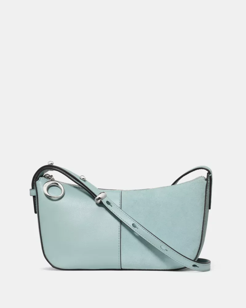 Halo Suede Crossbody Bag - 1