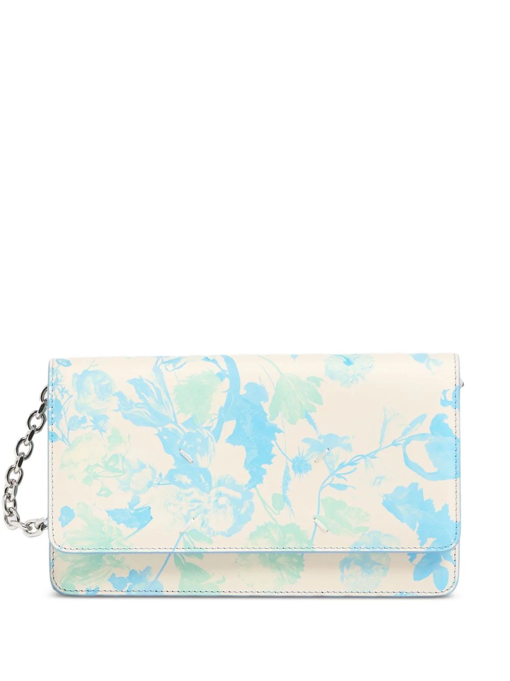 floral chain cross body bag - 1