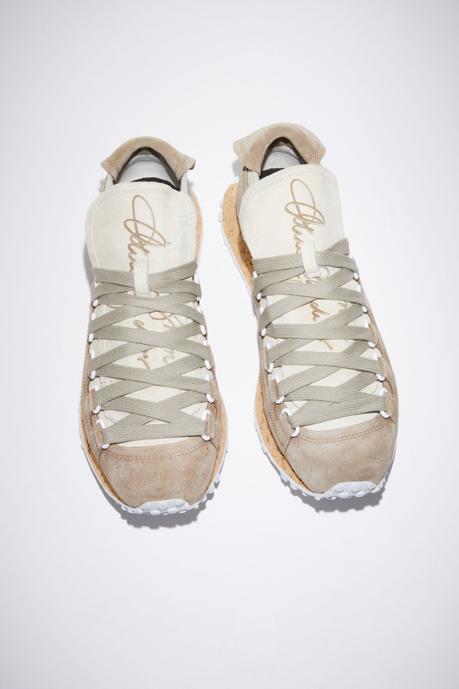 Lace-up sneakers - White/Off White - 2