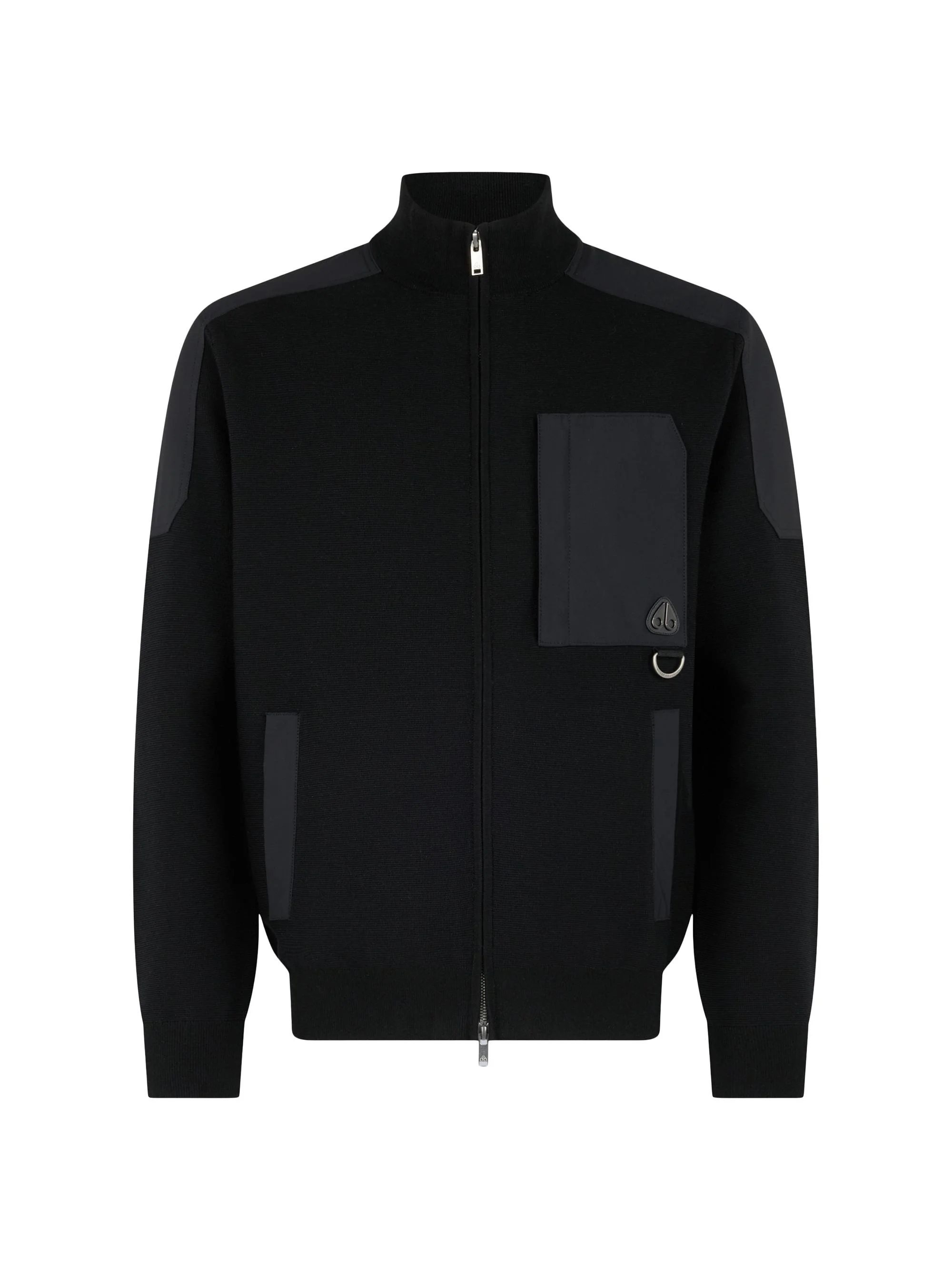 Men's Knitwear Elowan Slim-Fit Cardigan - Black - 1