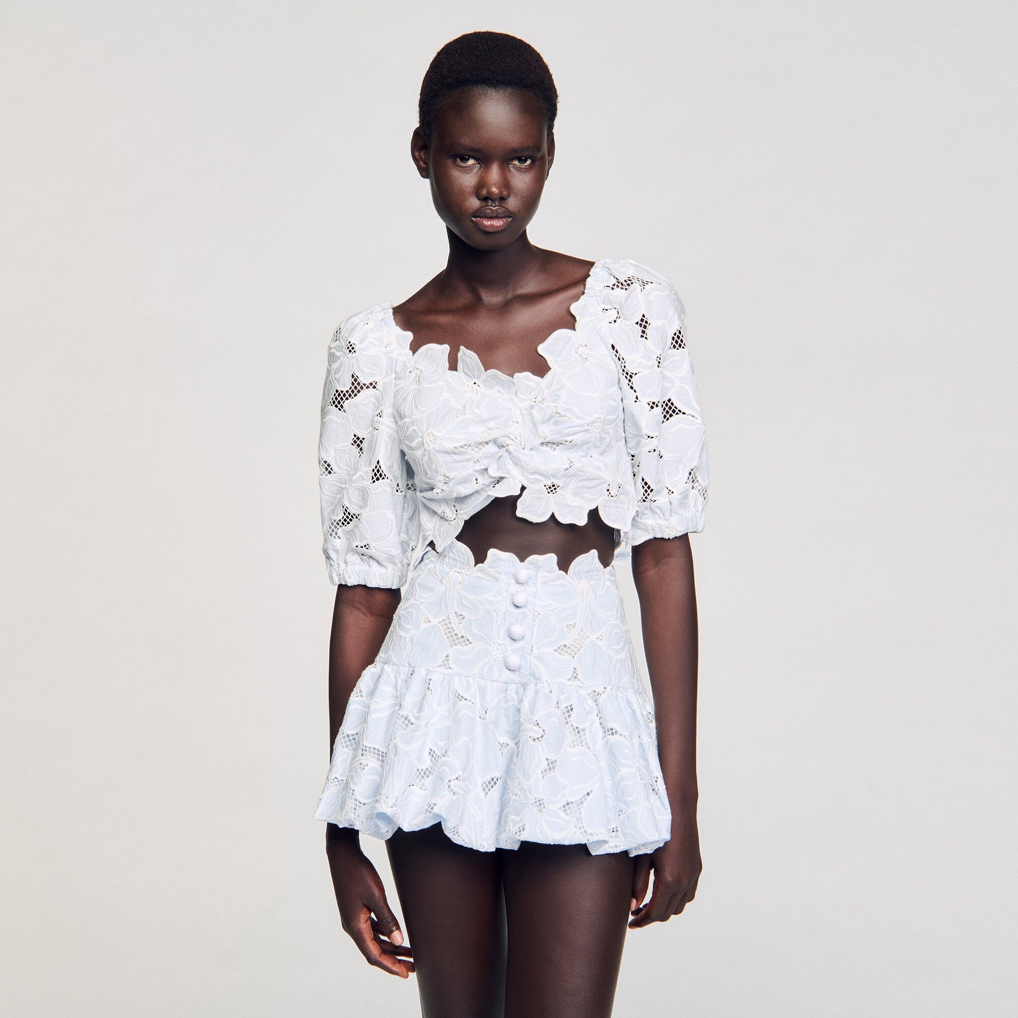 GUIPURE LACE TOP - 4
