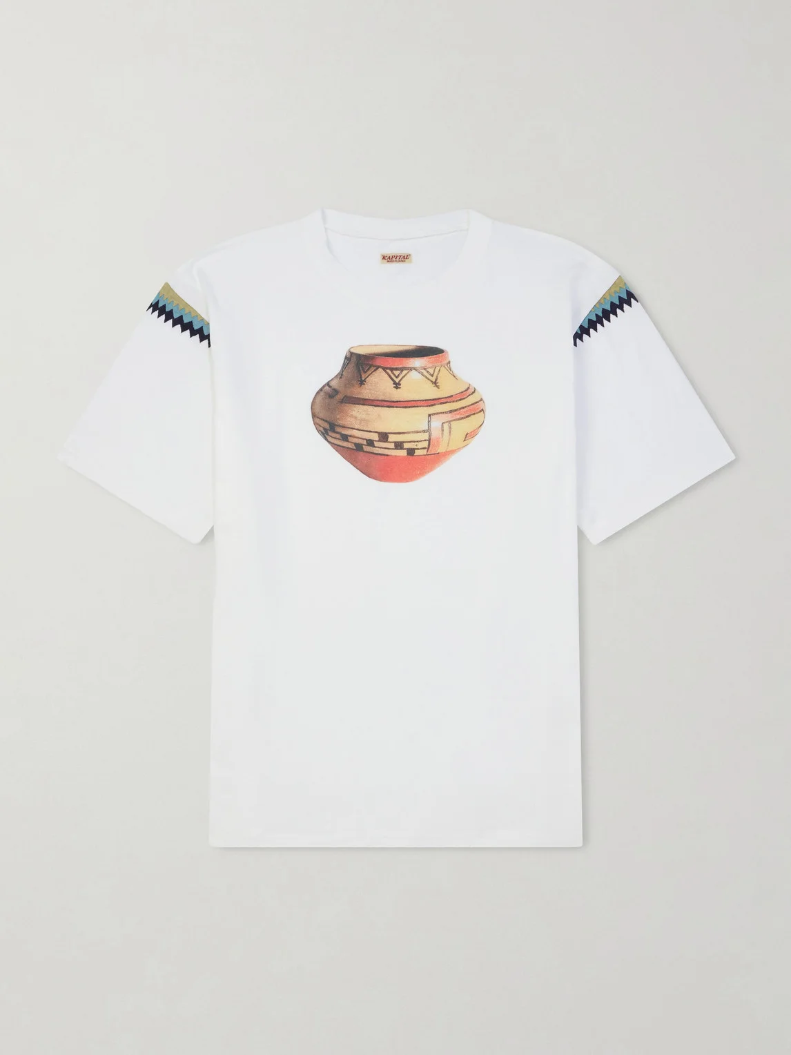 Printed Cotton-Jersey T-Shirt - 1