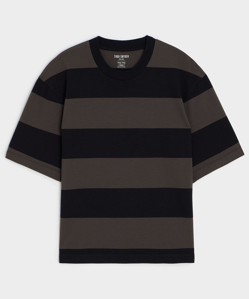 Boxy Jersey Rugby Tee 1