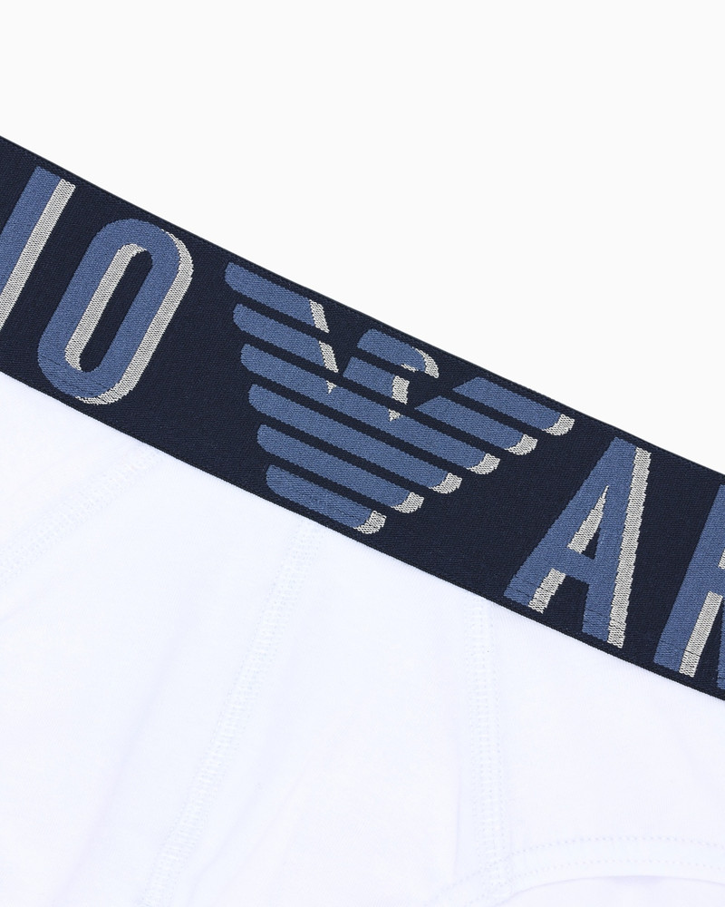 EMPORIO ARMANI ASV MEGALOGO ORGANIC COTTON BRIEFS outlook