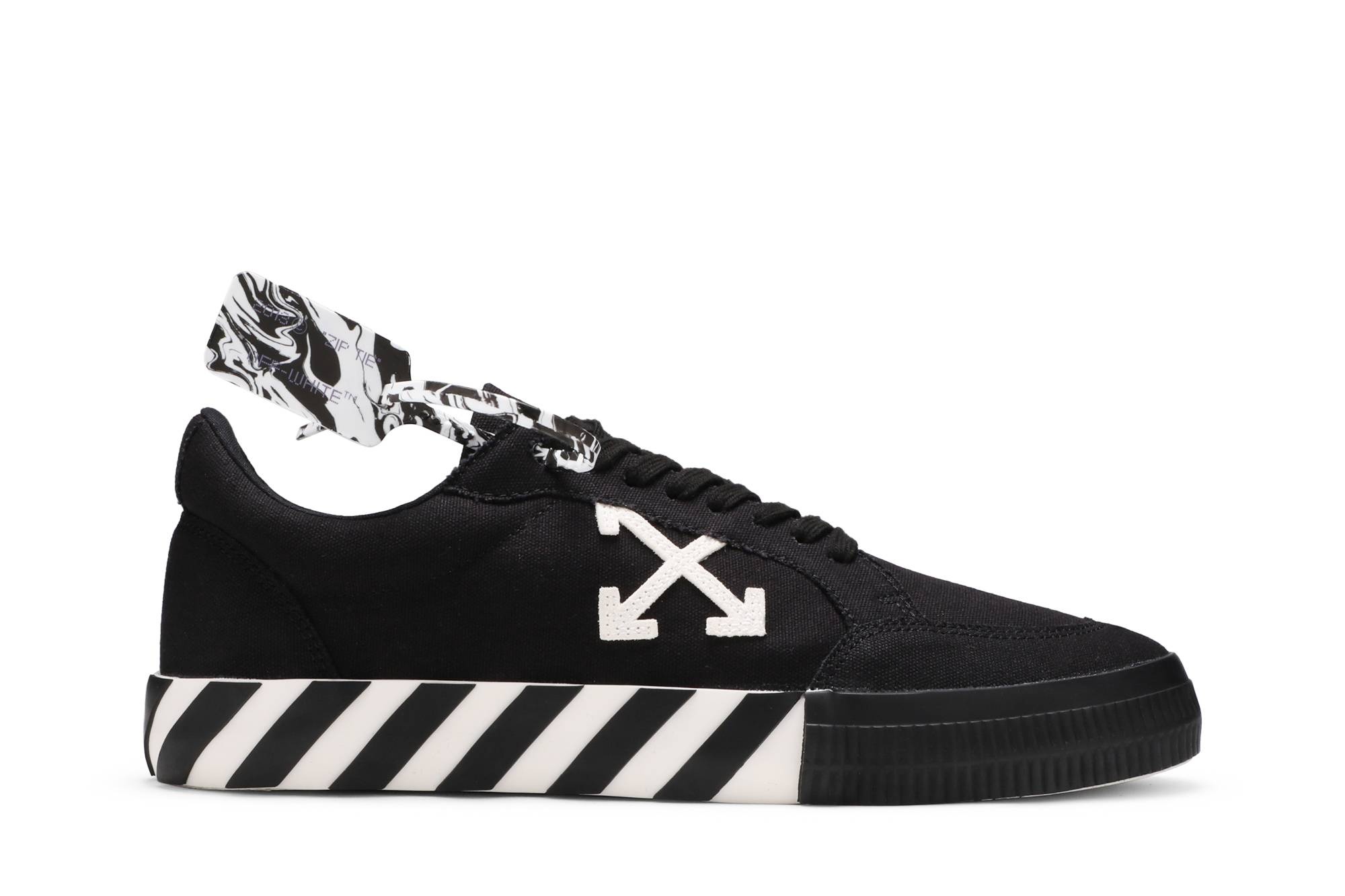 Off-White Vulc Sneaker Low 'Black White' - 1