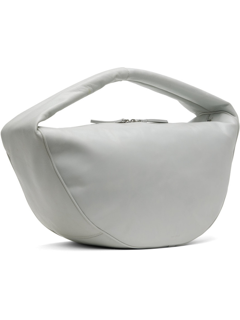 BY FAR Gray Maxi Cush Bag outlook