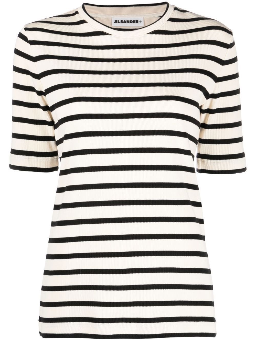 Striped cotton t-shirt - 1