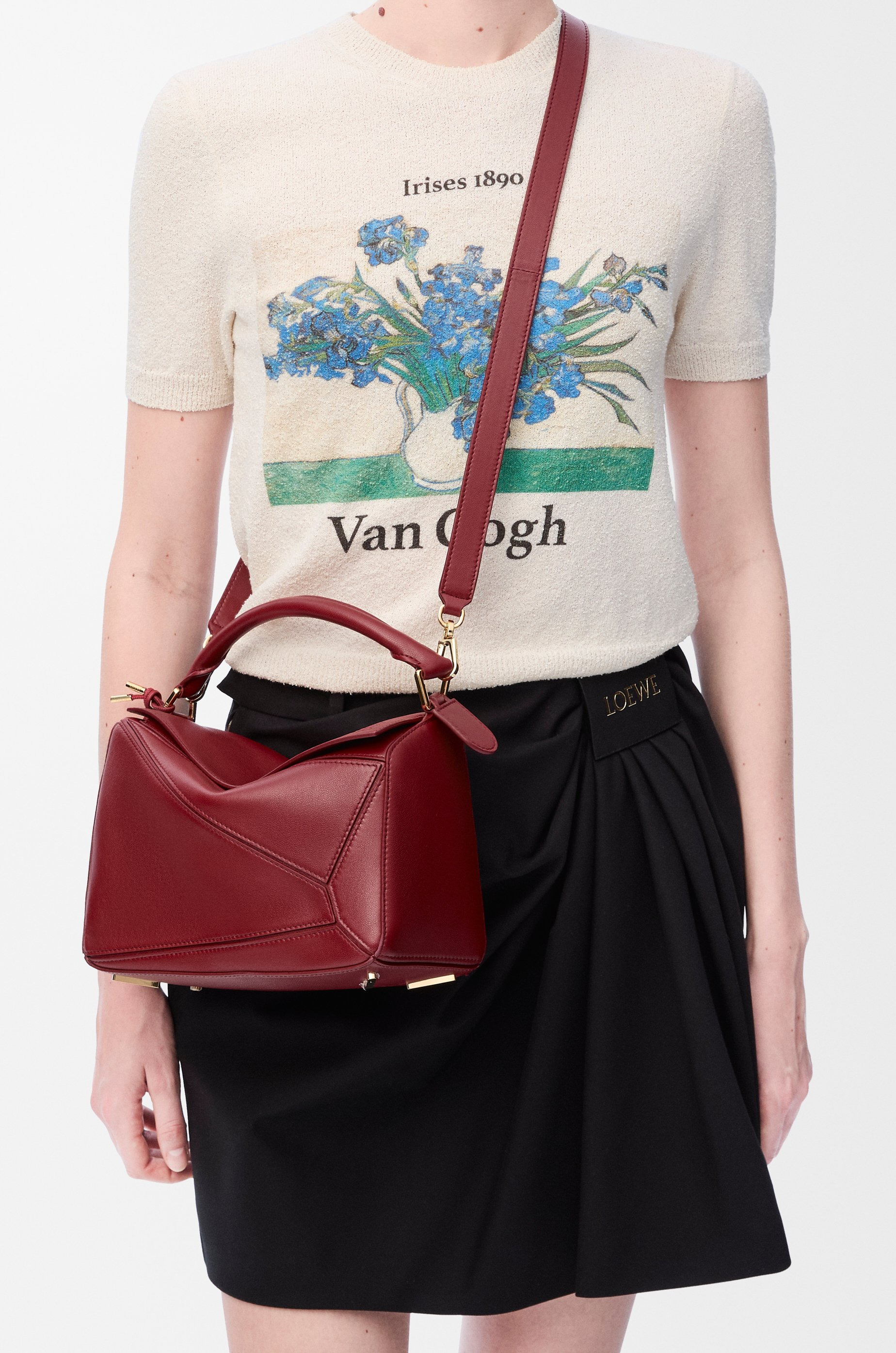 Small Featherlight Puzzle bag in nappa lambskin - 3