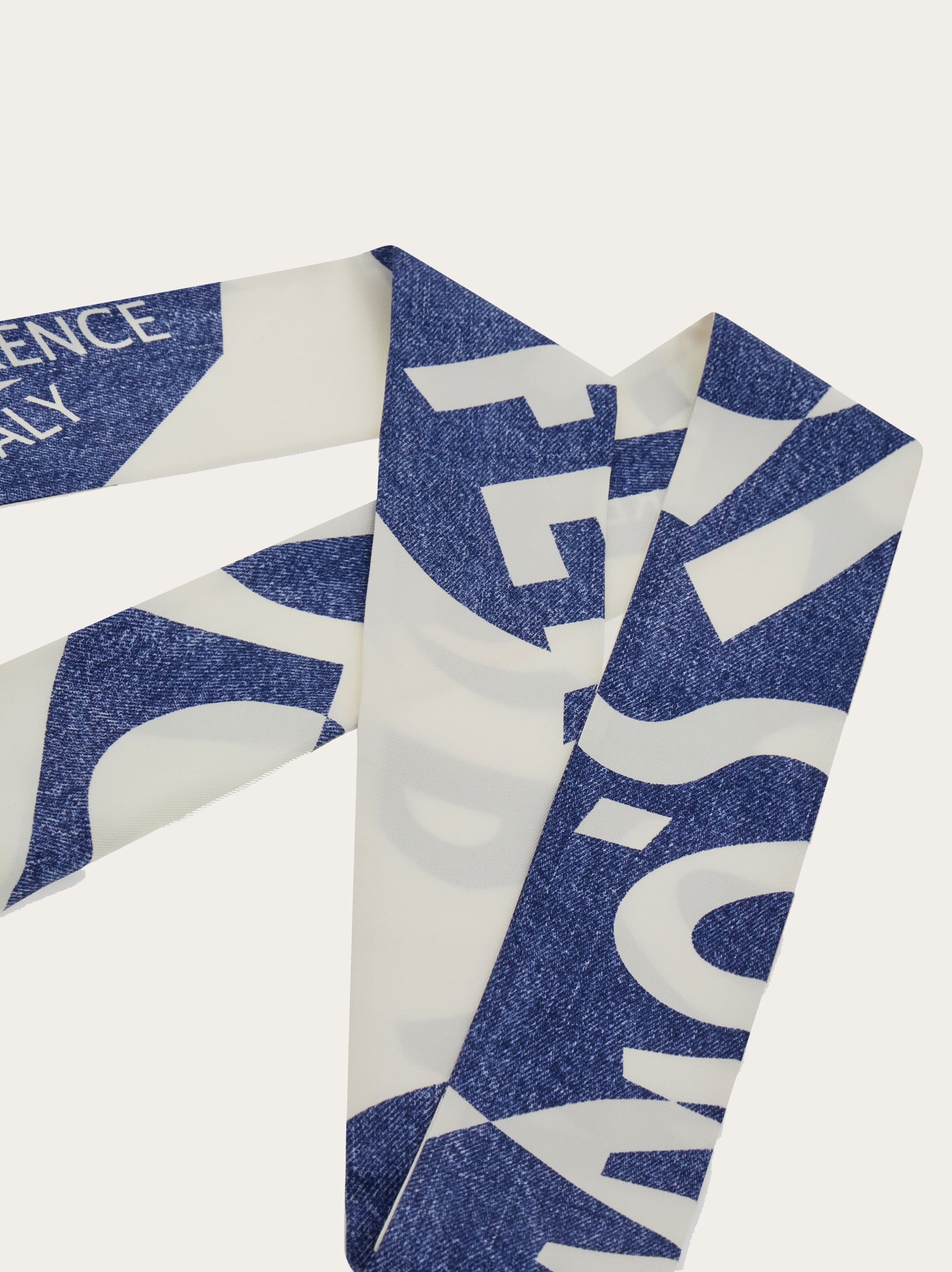 Venna print silk bandeau - 2