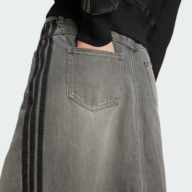 Adicolor 3-Stripes Denim Pencil Skirt 5