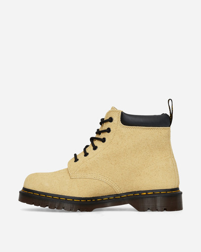 Dr. Martens Ben 939 Suede Lace Up Boots Yellow outlook