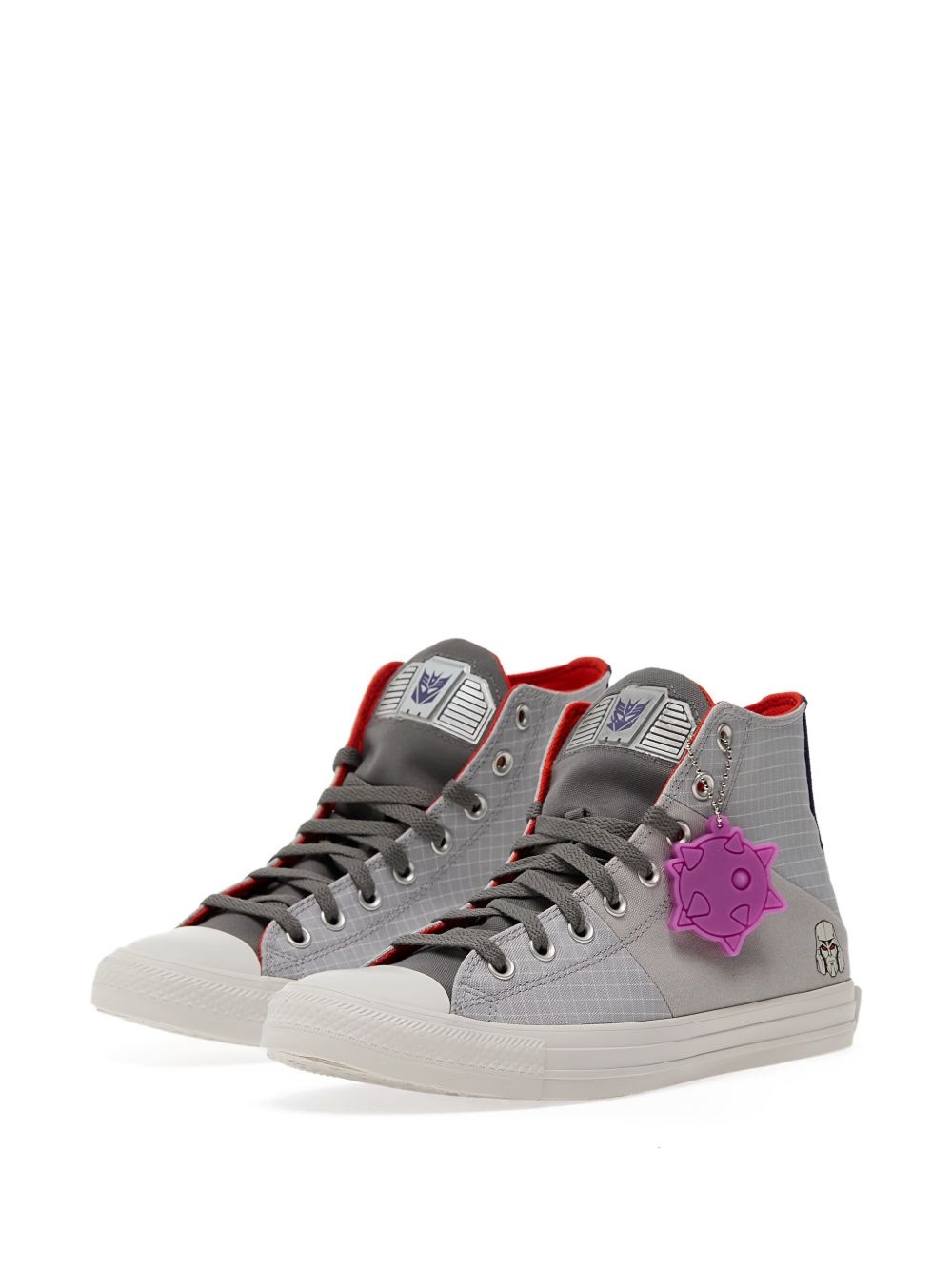 x Transformers Chuck Taylor high-top canvas sneakers - 2
