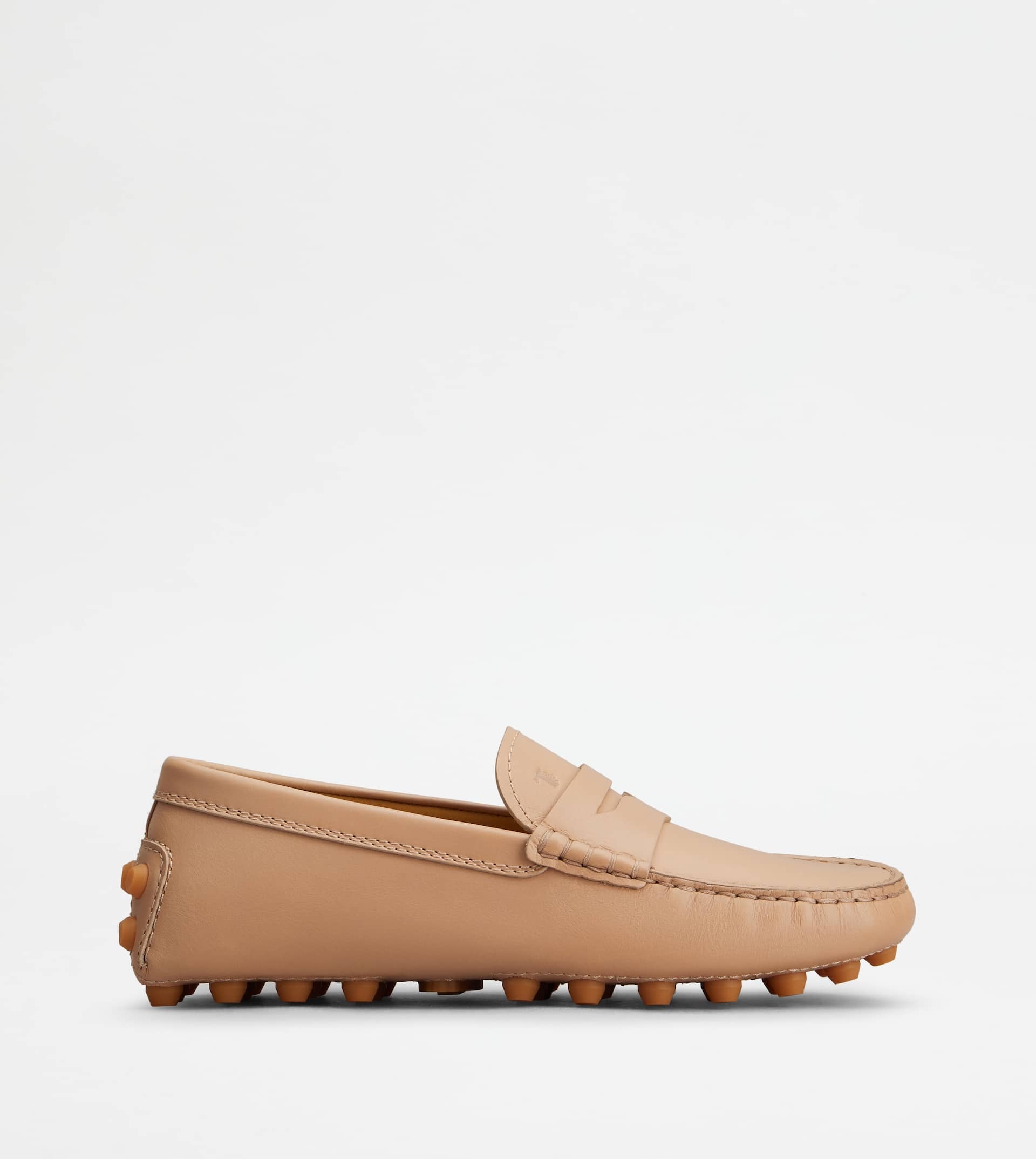 TOD'S GOMMINO BUBBLE IN LEATHER - BLACK, PINK - 1