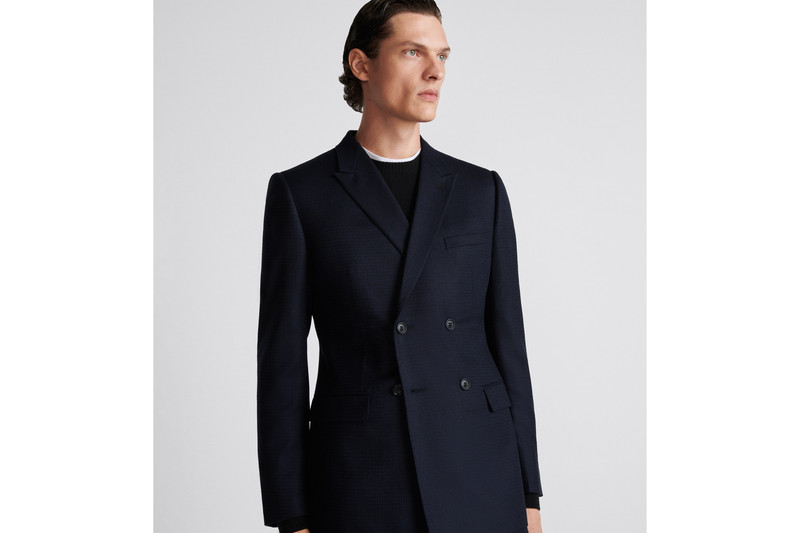 Classic-Cut Double-Breasted Suit 4