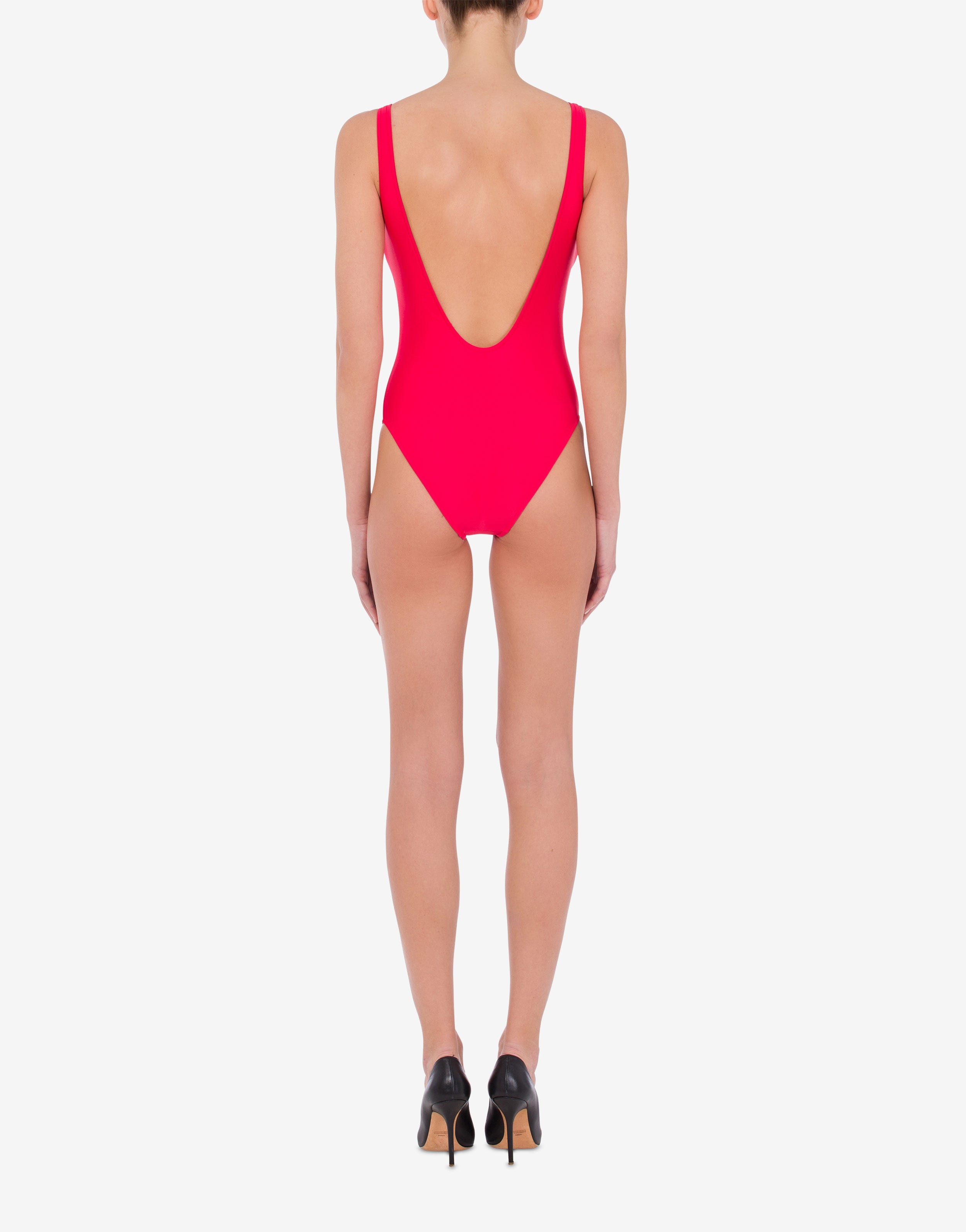 MAXI LOGO PRINT ONE-PIECE SWIMSUIT - 3