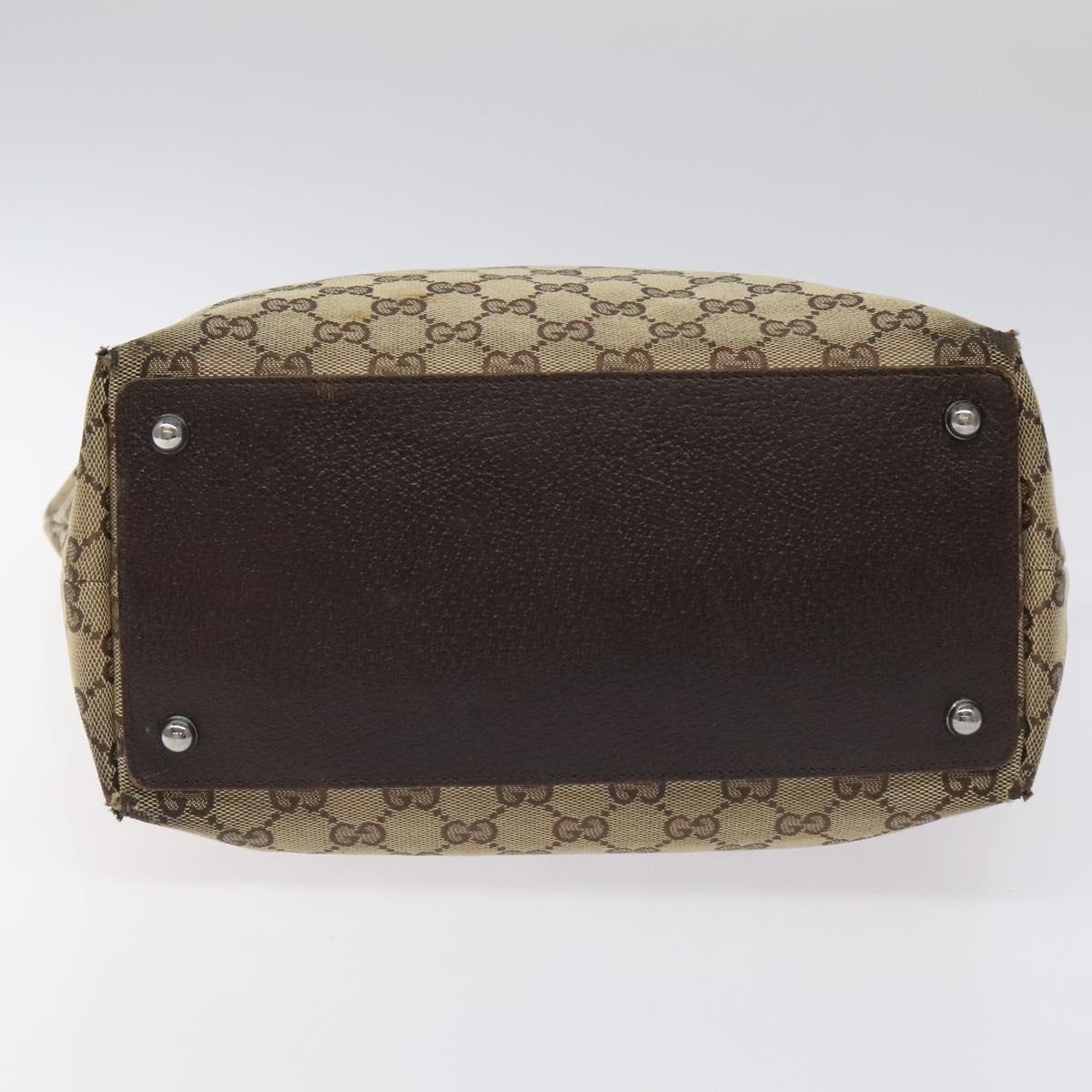 GUCCI GG Canvas Tote Bag Beige - 5